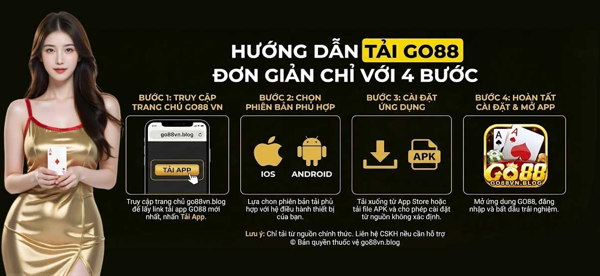 GO88VN hướng dẫn chi tiết tải go88 mới nhất